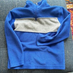 Blue pullover